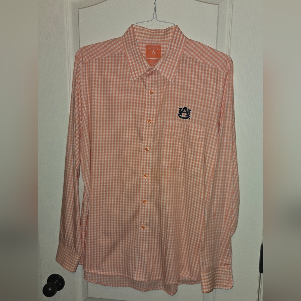 Auburn Tigers Mens Dress Shirt, sz L